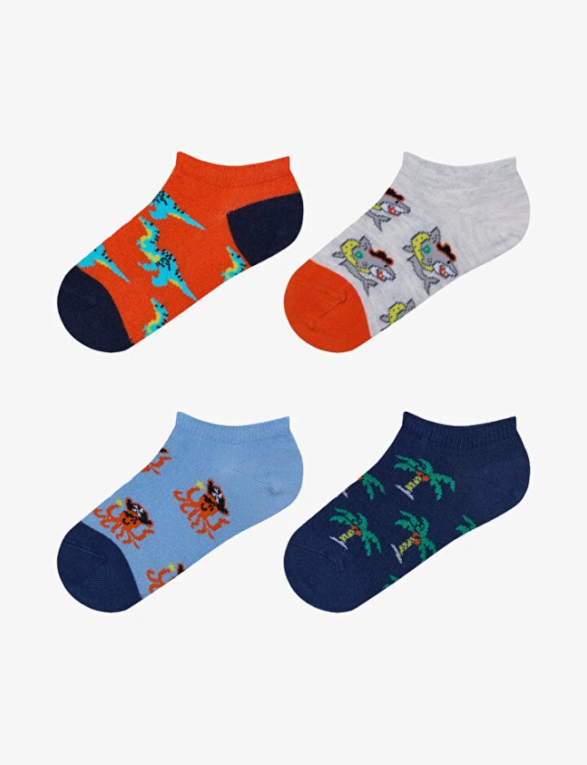 PH7OCUB325IY Գուլպա 3 հատ B.SUMMER VIBES 4 PACK PTK FASHION