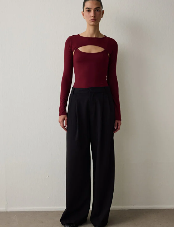 PH9AYI0D25SK Բոդի   CREW NECK LAYER BODYSUIT