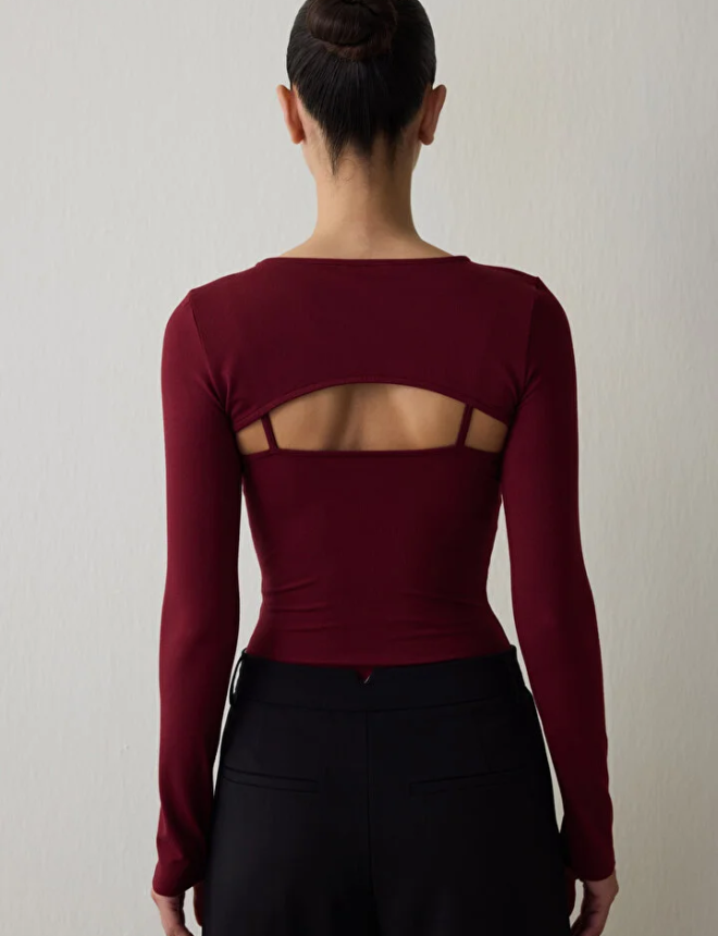 PH9AYI0D25SK Բոդի   CREW NECK LAYER BODYSUIT
