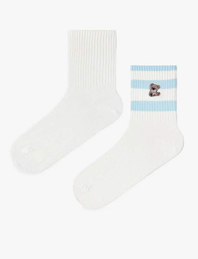 PH9L3TEI26IY Գուլպա 2 զույգ LOVELY BEAR 2LI SKT