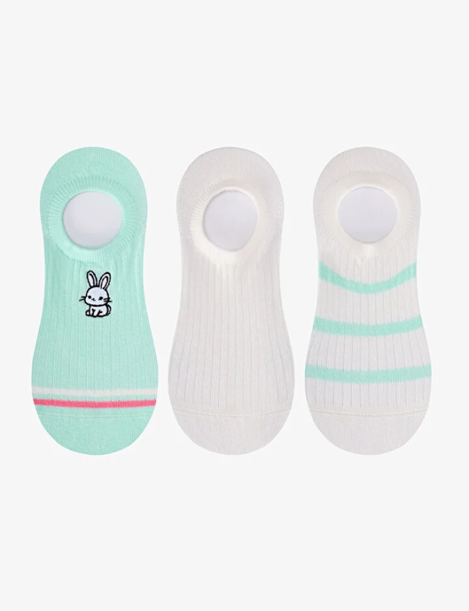 PHGV5CN526IY Գուլպա 3 զույգ LOVELY RABBIT 3LU SNEAKER