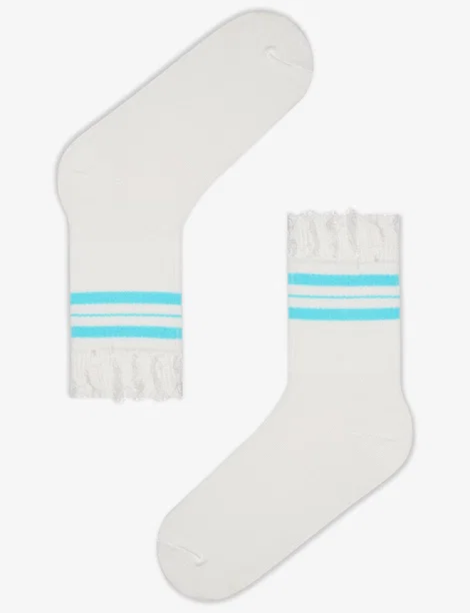 PHUVNMMW25IY Գուլպա 2 զույգ FRINGE TENNIS 2LI SKT FAHION