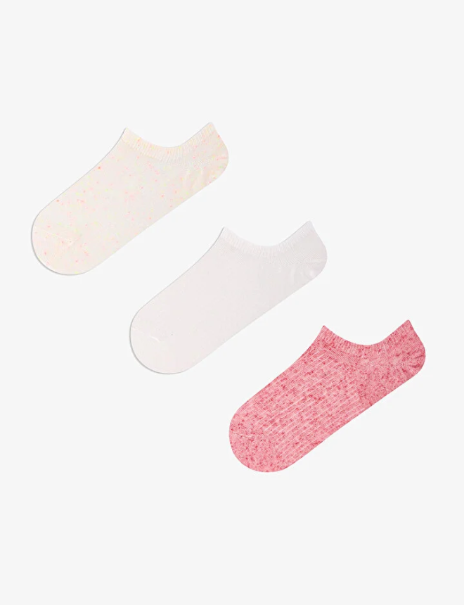 PHYA9W2K26IY Գուլպա 3 զույգ PINK TONES NOPE 3LU SNEAKER