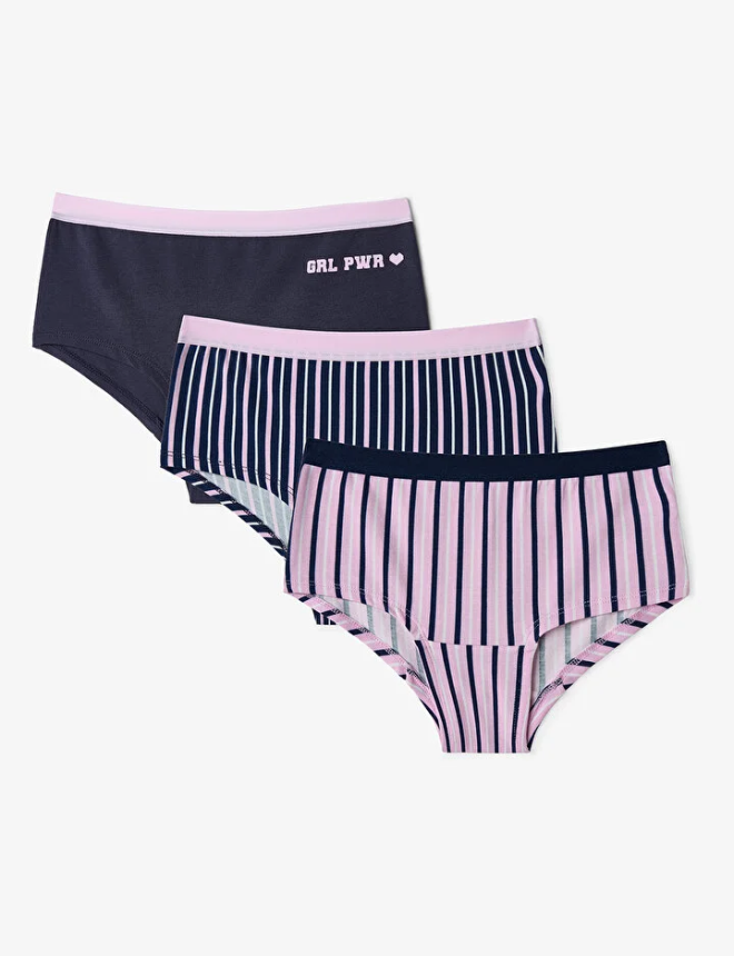 PL7COYAH26IY Ներքնազգեստ վարտիք 3 հատ G.COLLEGE 3 PACK HIPSTER