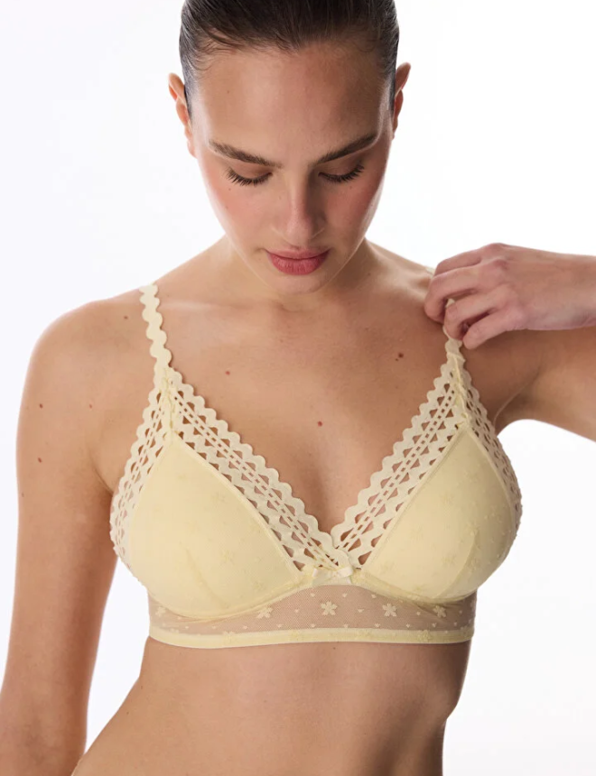 PL9OTP9626IY Կրծկալ  LUNA PUSH UP LACE BRA