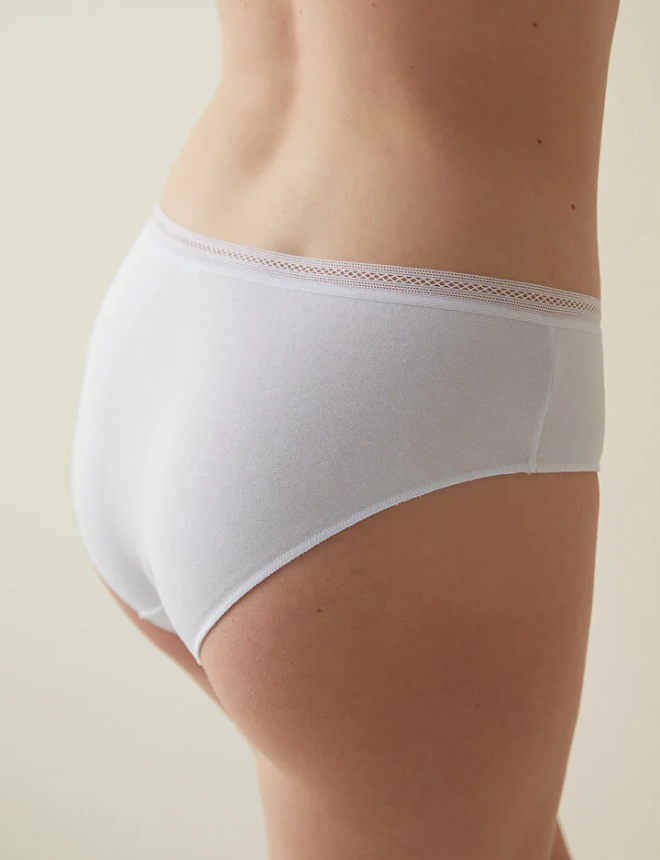 PLGUTAS422IY Ներքնազգեստ վարտիք Կին EASY COTTON TRIM HIPSTER