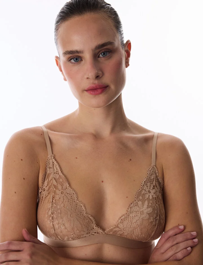 PLK0415E26IY Կրծկալ  TRIANGLE LACE SUTYEN