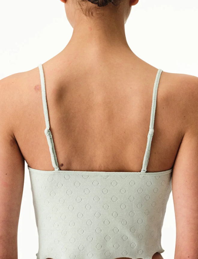 PLPNTU3Z26IY Տոպ անթև  POINTEL CROP CAMI