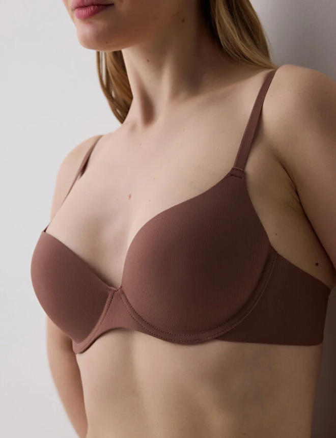 PLQIT3BG25IY Կրծկալ RIBBED LIFTING BONDING BRA FASHION