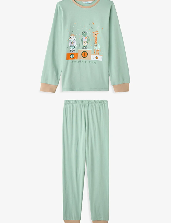 4-Piece Pajama Set 